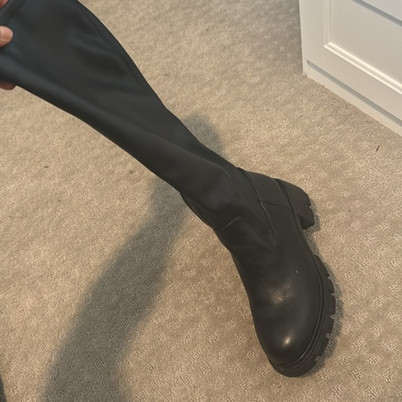 Steve Madden Bailey knee high black boots - Picture 2 of 3
